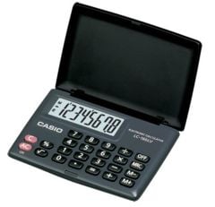 Casio LC-160LV-BK 8 Haneli Siyah Cep Tipi Hesap Makinesi