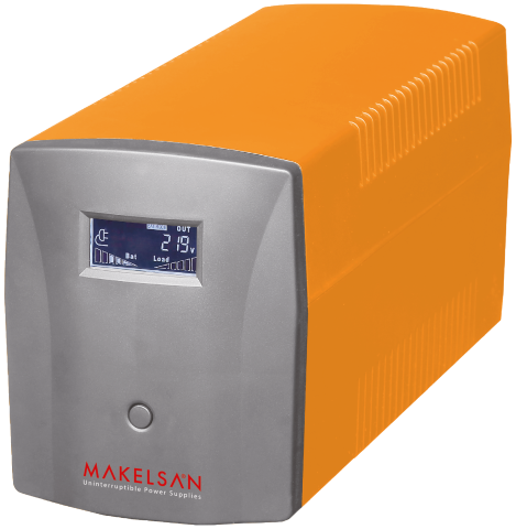 Makelsan Lion 2200 VA Line Interactive Ups 2-9Ah Akü