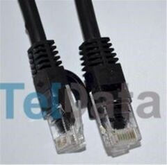Teldata TLD-3000S Cat6 30MT Siyah Utp Patch Kablo