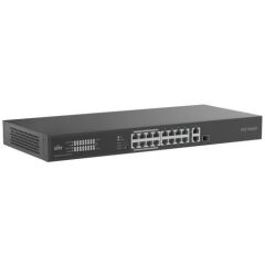 UNV 16Port 10/100 PoE+1G Ethernet+1xCombo 225WPoE Yönetlemez NSW2020-16T1GT1GC-POE-IN