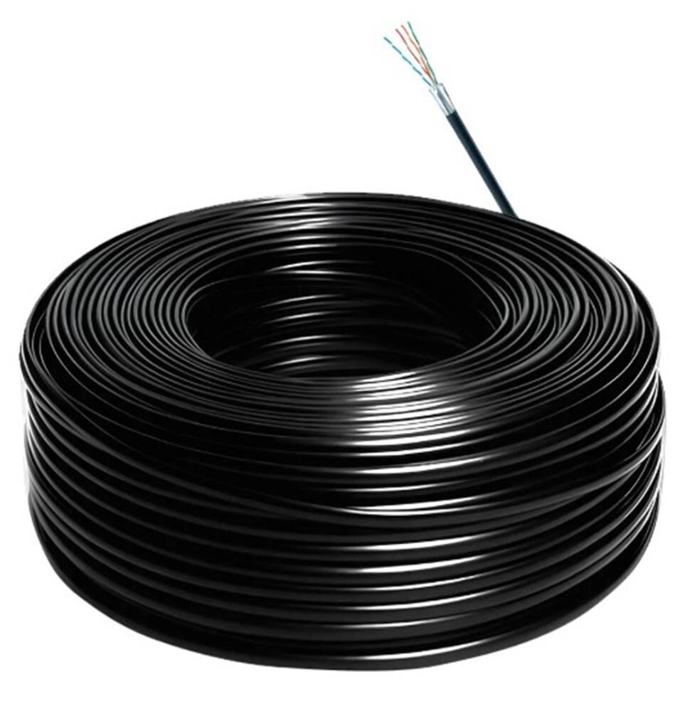Hikvision DS-1LN6OUSPE CAT6 U/UTP 24AWG Katı Saf Bakır Dış Mekan (Outdoor) PE Ağ Kablosu (305 Metre)