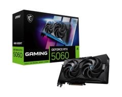 MSI GeForce RTX 5060 8G GAMING OC (G5060‑8GC) 8 GB GDDR7 128‑Bit DLSS 4 Ray Tracing PCIe 5.0 x8 Twin Frozr 10 Soğutmalı Factory‑Overclock Grafik Kartı