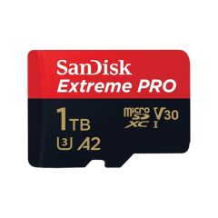 SanDisk Extreme Pro 1TB MicroSDXC UHS-I U3 V30 A2 200MB/s Hafıza Kartı SDSQXCD-1T00-GN6MA