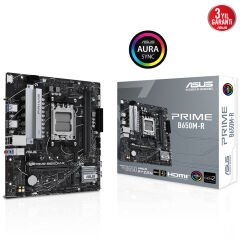 Asus Prime B650M-R AMD B650 AM5 DDR5 7200MHz (OC) HDMI M.2 mATX Anakart