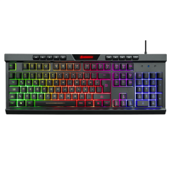 GameBooster G69K Outlander Rainbow Aydınlatmalı Membrane Gaming Klavye