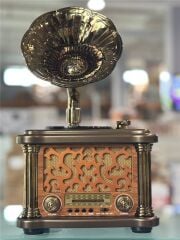 Everton RT-588 Bluetooth FM/USB/TF/AUX Şarjlı Nostaljik Radyo (Taşınabilir Retro Hoparlör)