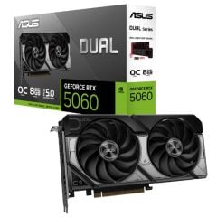 Asus Dual GeForce RTX 5060 OC Edition 8GB GDDR7 128-Bit Ekran Kartı (DUAL-RTX5060-O8G)