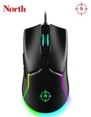 North Combat RGB Kablolu Gaming Mouse