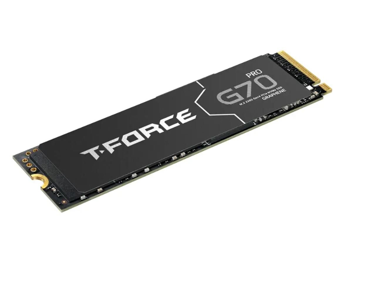TeamGroup T-Force G70 Pro 2TB NVMe PCIe Gen4 x4 M.2 2280 SSD (7400MB Okuma / 6800MB Yazma) - TM8FFH002T0C129