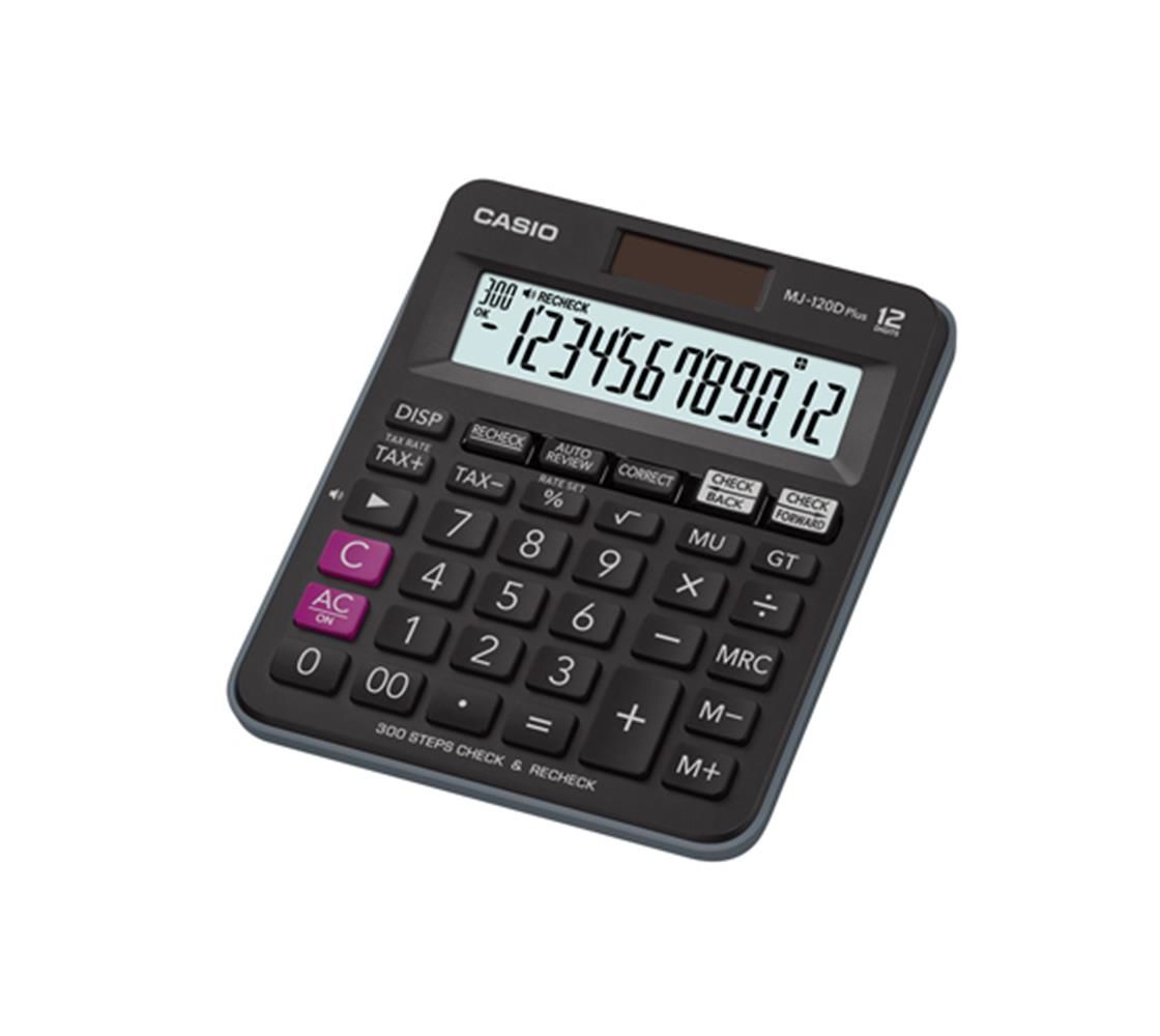 Casio MJ-120D Plus 12 Haneli İşlem Kontrollü Masaüstü Hesap Makinesi