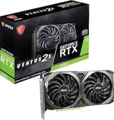 12 GB MSI GEFORCE RTX 3060 VENTUS 2X 12G OC RTX3060 GDDR6 192B 3XDP 1XHDMI