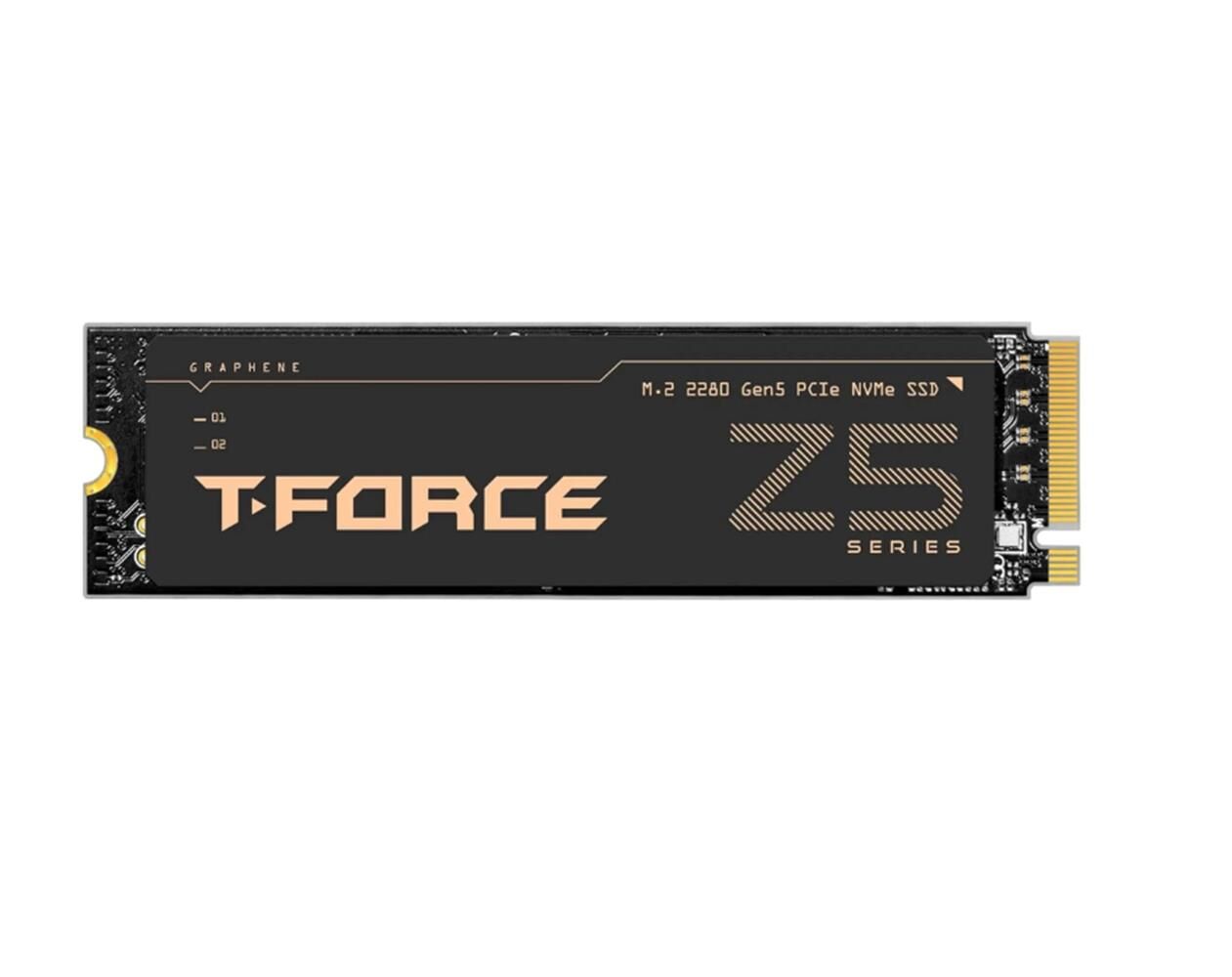 TeamGroup T-Force Z540 1TB NVMe PCIe Gen5 x4 M.2 2280 SSD (11700MB Okuma / 9500MB Yazma) - TM8FF1001T0C129