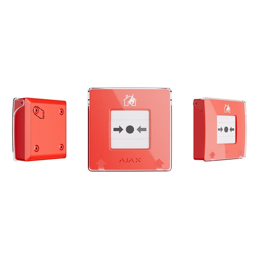 AJAX Manual Call Point - Kırmızı