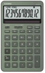 Casio MS-20DQ-GN 12 Hane Puslu Yeşil Üstü Hesap Makinesi
