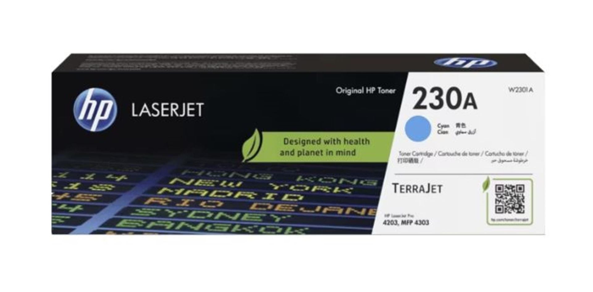 HP 230A Cyan (Siyan) Orijinal LaserJet Toner Kartuşu W2301A