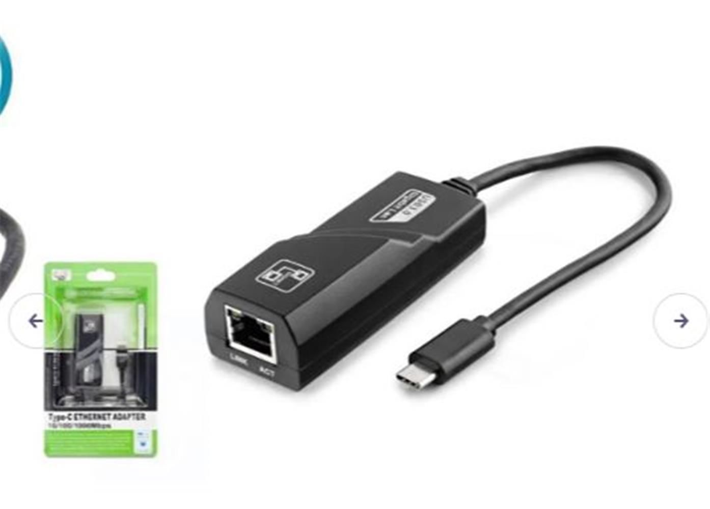 Hadron HDX-5273 Type-C 3.0 Ethernet Adaptör