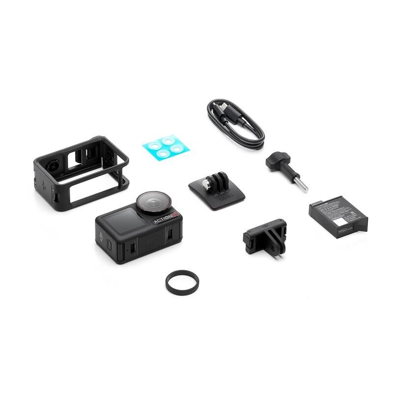 DJI Osmo Action 5 Pro Standard Combo 1/1.3″ Sensör 40 MP 4K/120 fps Aksiyon Kamera Siyah (Resmi Distribütör Garantili)