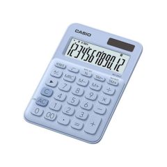Casio MS-20UC-LB 12 Haneli Açık Mavi Masa Tipi Hesap Makinesi