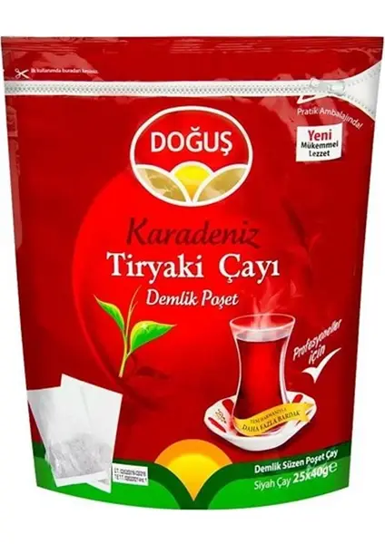 Doğuş Karadeniz Export 25x40 Demlik Poşet Çay