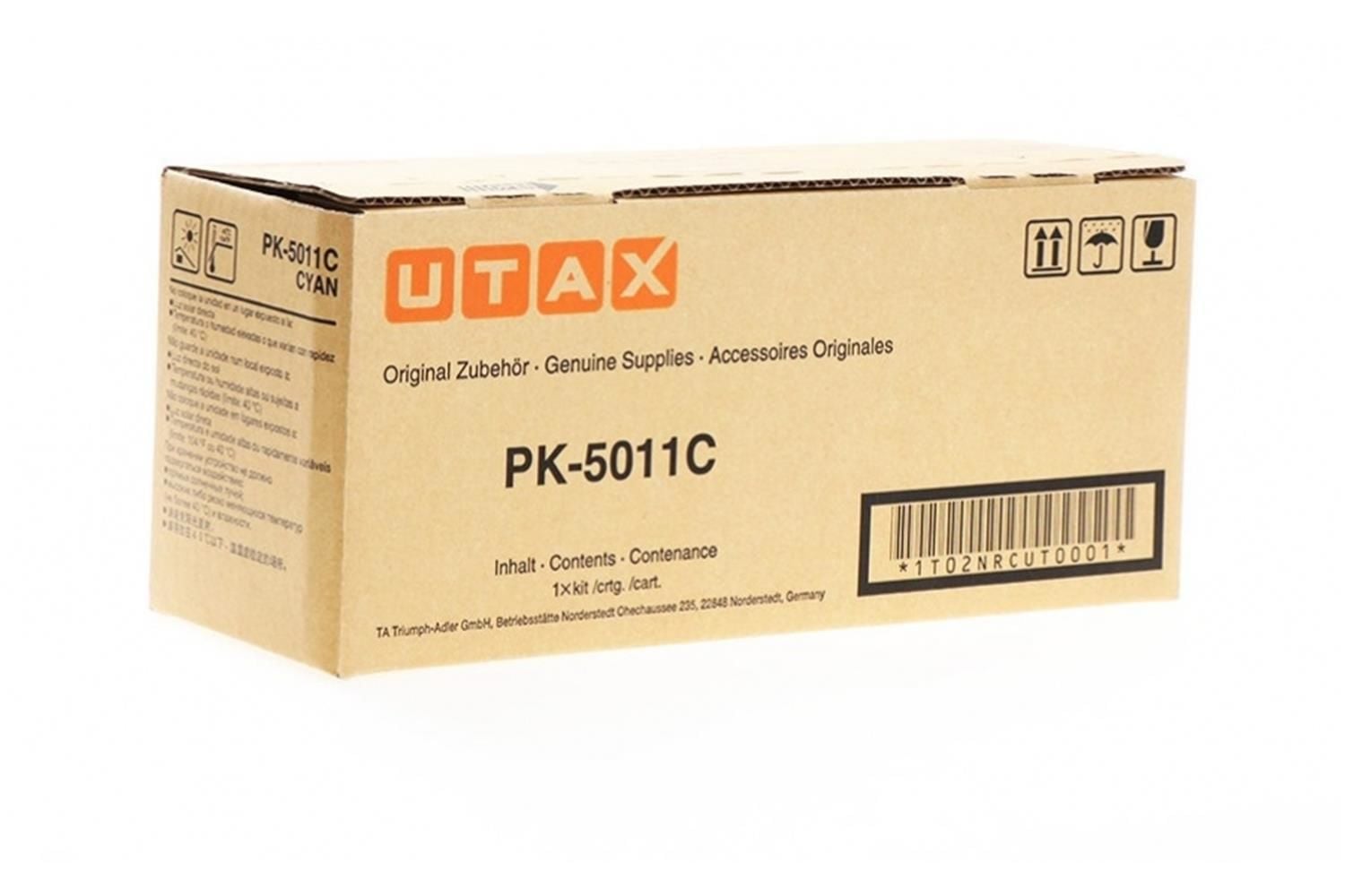 UTAX PK-5011C Cyan Orijinal Fotokopi Toner Kartuşu (1T02NSCNL0)