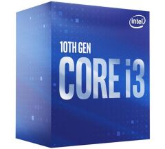 Intel Core i3-10105F Comet Lake 3.70GHz (Turbo 4.40GHz) 4-Çekirdek LGA1200 6MB Önbellek Kutulu İşlemci