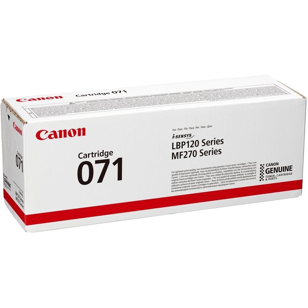 Canon Cartridge 071H (CRG-071H) Siyah (Black) Yüksek Kapasiteli Orijinal Toner - 2.500 Sayfa