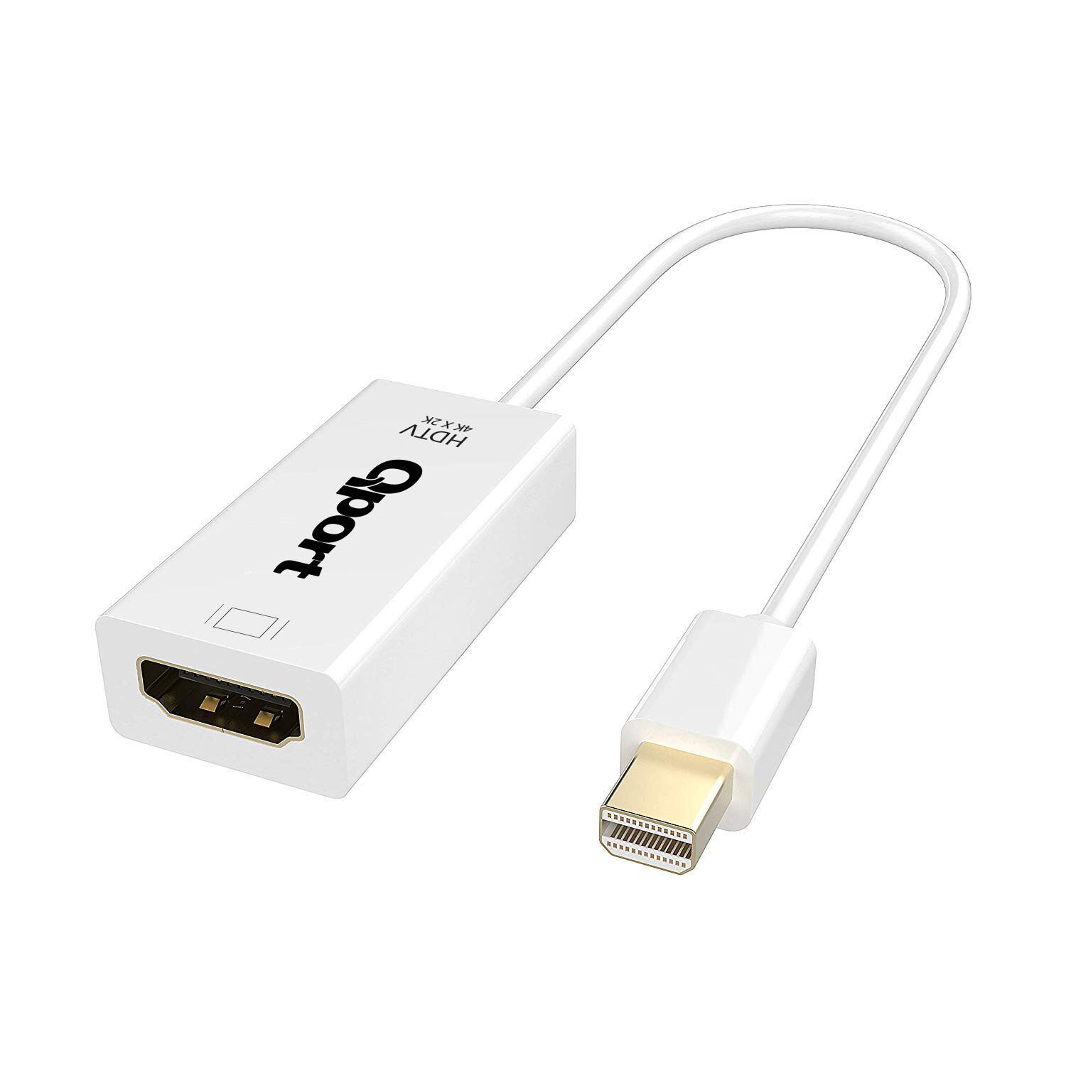 QPORT Q-DP-HDM Mini DisplayPort to HDMI Çevirici Adaptör