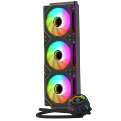 GameBooster BLADE 360B ARGB Fanlı 360mm Intel LGA1700 / AMD AM5 Uyumlu Siyah Sıvı Soğutma Sistemi