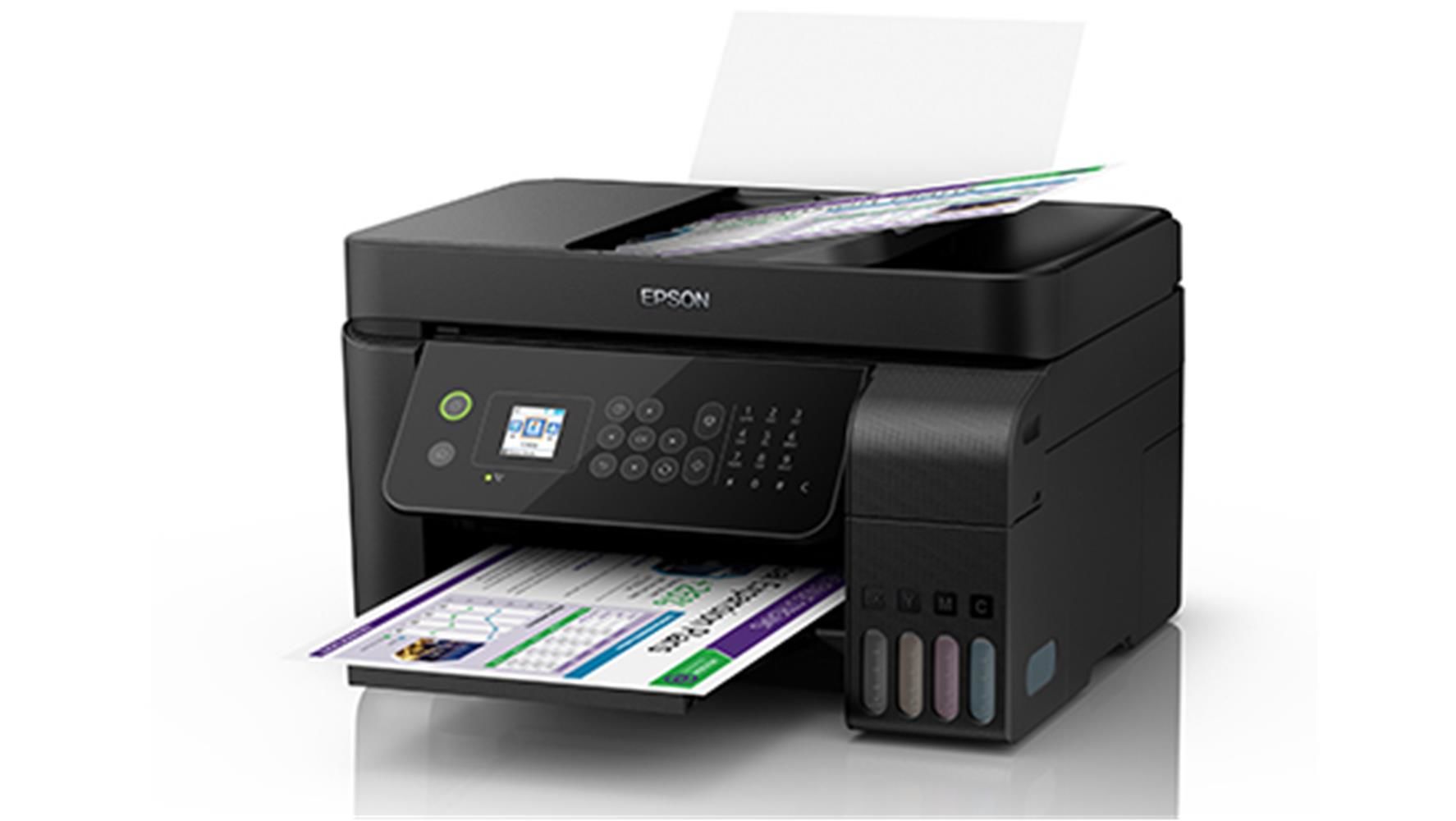 Epson L5590 MEAF Yazıcı-Tarayıcı-Fotokopi-Faks Renkli Mürekkep Tanklı Yazıcı Wi-Fi Ethernet