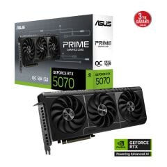 12 GB ASUS PRIME-RTX5070-O12G RTX 5070 GDDR7 192bit OC 1xHDMI 3xDP EKRAN KARTI