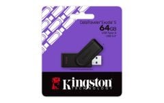 Kingston DTXS-64GB 64GB Portable USB 3.2 Gen1 DataTraveler ExodiaS Siyah Flash Bellek
