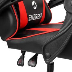 Everest KL-ER10 Redcore Siyah/Kırmızı Gaming Oyuncu Koltuğu
