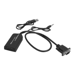 Frisby FA-6676C Analog VGA + 3.5mm Ses - Dijital HDMI Dönüştürücü Adaptör