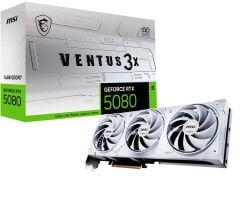 MSI GeForce RTX 5080 16G VENTUS 3X OC White GDDR7 256-Bit Ekran Kartı