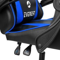Everest KL-ER10 Redcore Siyah/Mavi Gaming Oyuncu Koltuğu