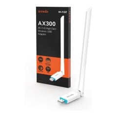 Tenda U2 AX300 High Gain Dual-Band Wi-Fi 6 USB Kablosuz Adaptör