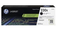 HP 230X Yüksek Kapasiteli Siyah (Black) LaserJet Toner Kartuşu - W2300X - LaserJet Pro 4003 / MFP 4103 - 7.500 Sayfa