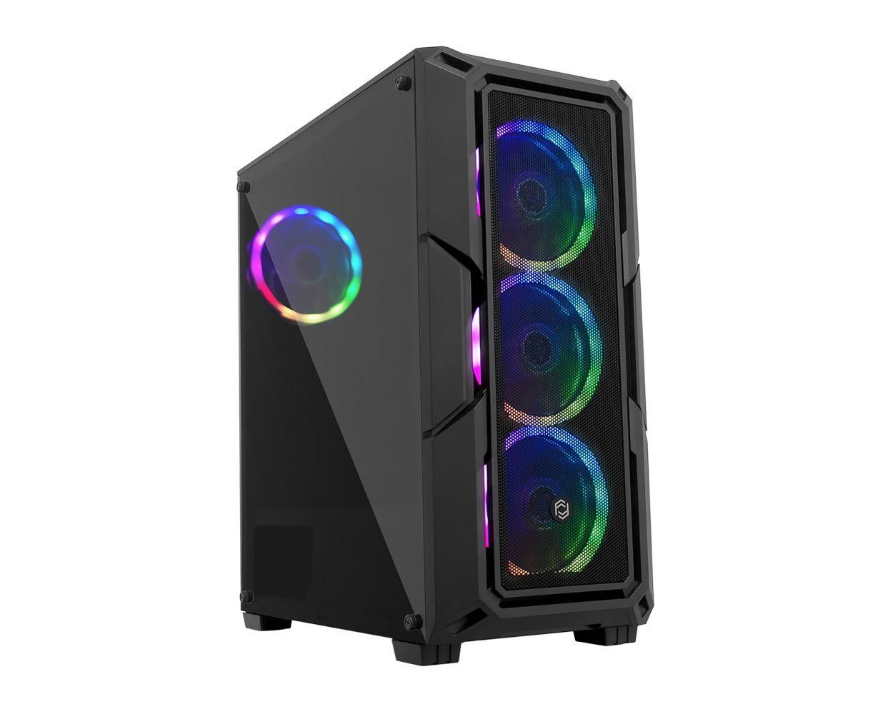 Frisby FC‑9430G 650W 80+ Verimli Güç Kaynağı RGB Fanlı Mesh Mid‑Tower ATX Gaming Kasa Siyah