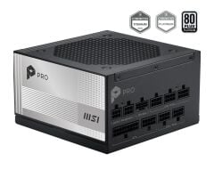 MSI PSU PRO A1000PL PCIE5 1000W 80+ Platinum Power