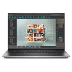 Dell Precision 5690 Mobile Workstation Intel Core Ultra 7 155H 16GB DDR5 512GB NVMe SSD NVIDIA RTX 1000 Ada 6GB 16'' FHD+ Windows 11 Pro Taşınabilir Bilgisayar