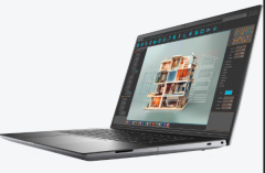 Dell Precision 5690 XCTOP5690EMEA_VP-2 Intel Core Ultra 7 155H 16GB DDR5 RAM 512GB NVMe SSD 6GB NVIDIA RTX 1000 Ada 16'' OLED Touch Windows 11 Pro 3 Yıl Yerinde Garantili Mobil İş İstasyonu