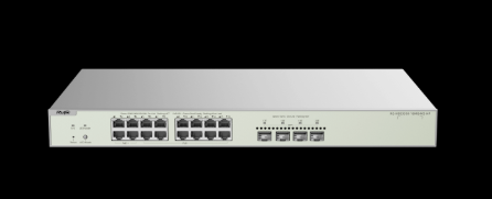 Ruijie Reyee RG-NBS3300-16MG4XS-HP 16 Port 2.5G Multi-Gigabit Layer 2+ Yönetilebilir Switch 4x PoE++ (90W) + 12x PoE+ Port 370W PoE Budget 4x 10G SFP+ Uplink Cloud Managed Switch
