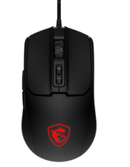 MSI FORGE GM100 Kablolu RGB Gaming Mouse 6400 DPI Optik Oyuncu Mouse