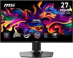 Msi 27'' Mag 274QP QD-OLED X24 240Hz 0.03ms HDMI DP Premium HDR Pivot WQHD QD-OLED Gaming Monitör