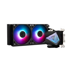 MSI MAG CORELIQUID I240 240 mm Çift 120 mm ARGB Fanlı Infinity Mirror AIO Sıvı Soğutucu – LGA 1150/1151/1155/1156/1200/1700/1851 ve AM4/AM5 Uyumlu