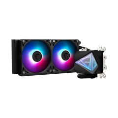 MSI MAG CORELIQUID I240 240 mm Alüminyum Radyatör 2×120 mm ARGB Gen2 PWM Fan Dual‑Side Infinity Mirror Pompa 3400 RPM LGA 1150/1151/1155/1156/1200/1700/1851 AMD AM4/AM5 AIO Sıvı Soğutucu