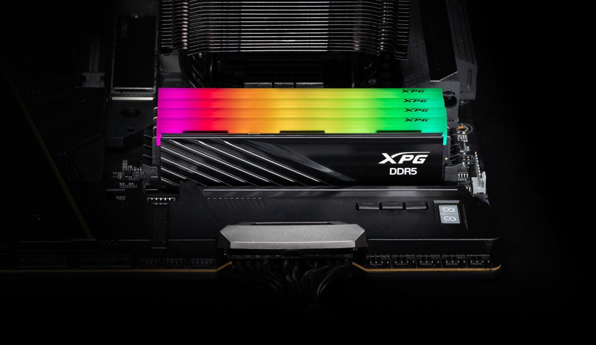 XPG Lancer Blade RGB 16GB DDR5 4800MHz Soğutuculu AX5U4800C4016G-SLABBK
