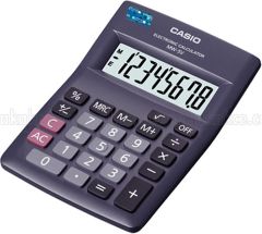 Casio MW-5V-BK 8 Hane Siyah Masa Üstü Hesap Makinesi