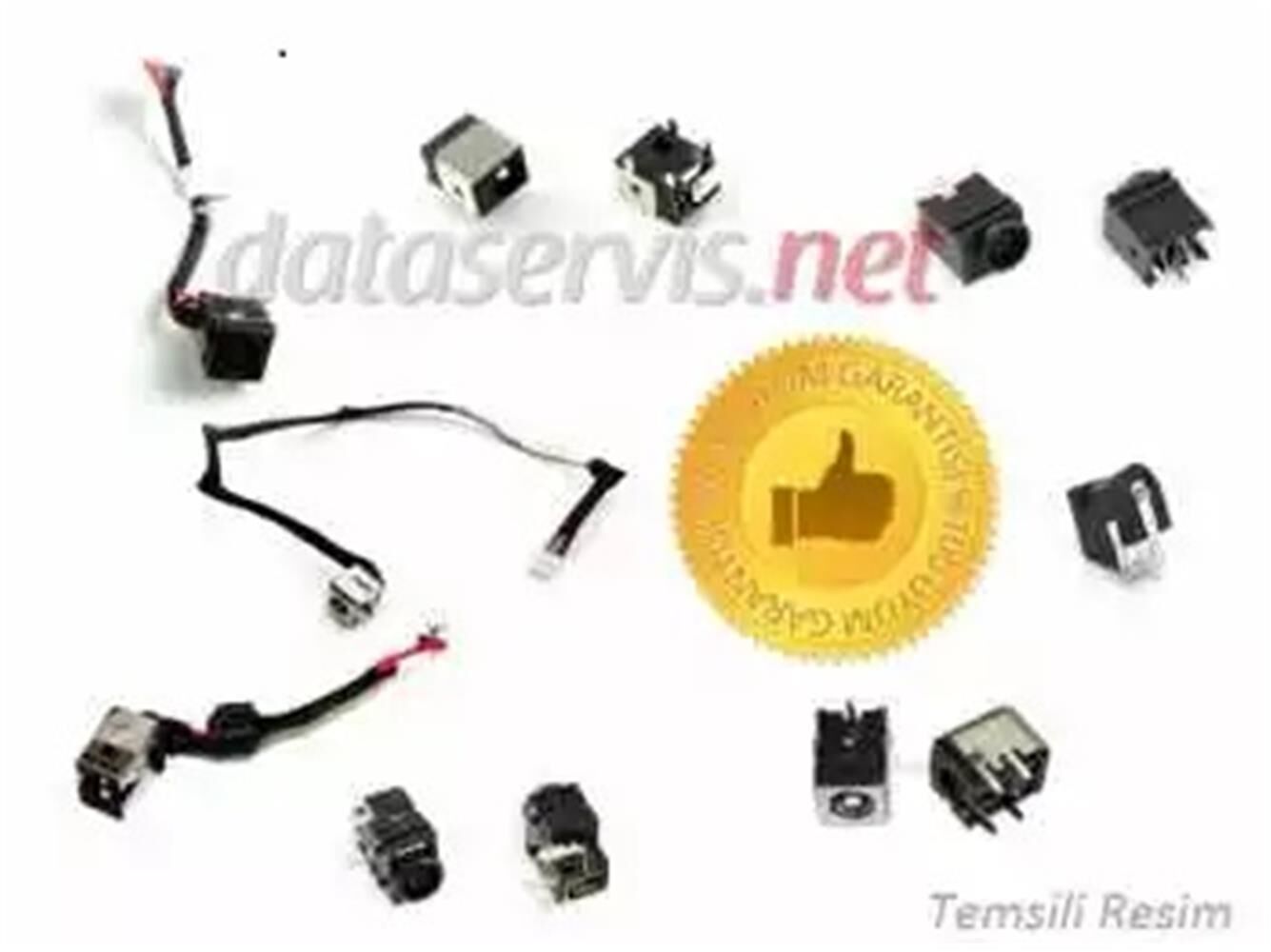 HP NBJC171F 250 G10 Orijinal Kablolu Notebook Power Jack Şarj Soketi