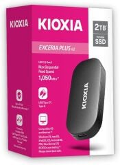 Kioxia 2TB EXCERIA PLUS G2 Taşınabilir SSD LXD20K002TG8